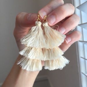 SOLD Tassel earrings